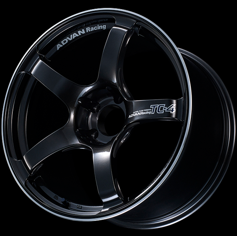 Advan TC4 18x11 +30 5x114.3 Racing Black Gunmetallic & Ring