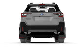 Rally Armor UR Black Mud Flap w/ White Logo  - 2020-2024 Subaru Outback