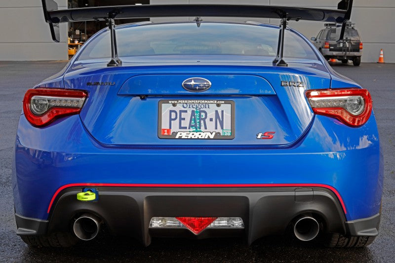PERRIN REAR TOW HOOK KIT - NEON YELLOW - 2013-2020 & 2022-2026 BRZ, FR-S/86/GR86