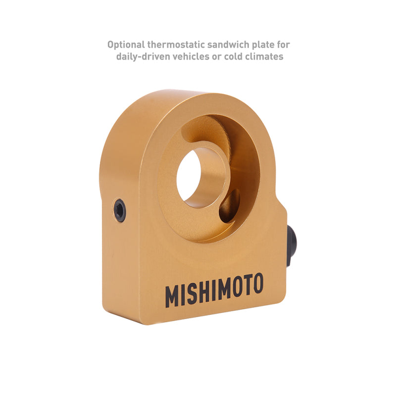Mishimoto Thermostatic Oil Cooler Kit w/ Black Core - 2022+ BRZ