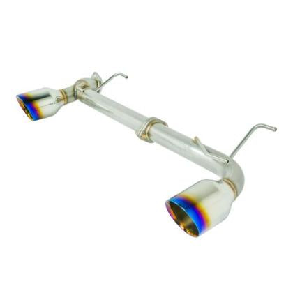 REMARK AXLE BACK STAINLESS STEEL EXHAUST - DOUBLE WALL BURNT TIPS - 13-21 BRZ