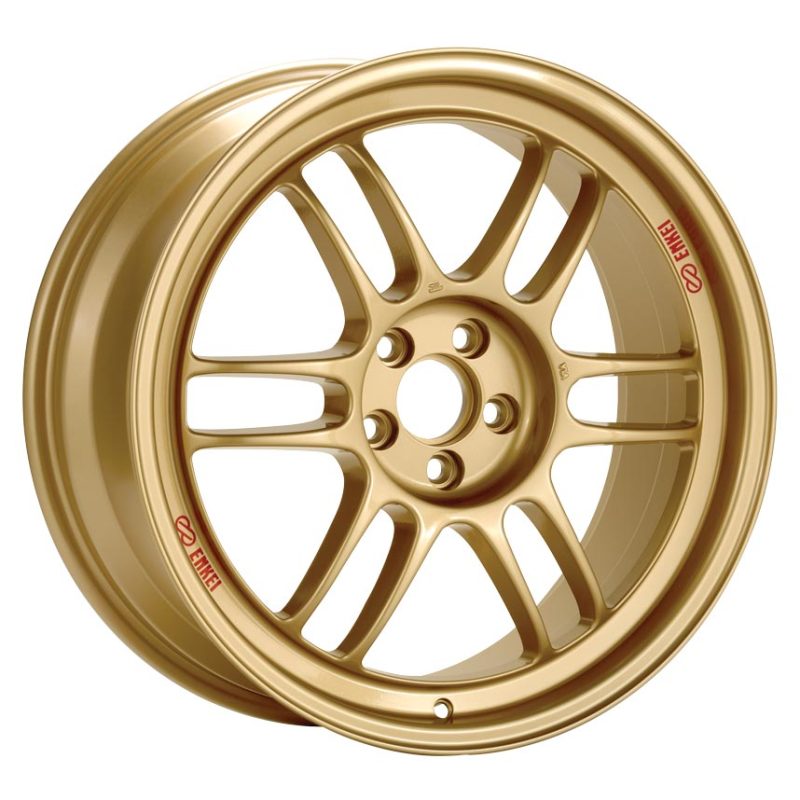 Enkei RPF1 17x8 5x100 45mm Offset 73mm Bore Gold Wheel