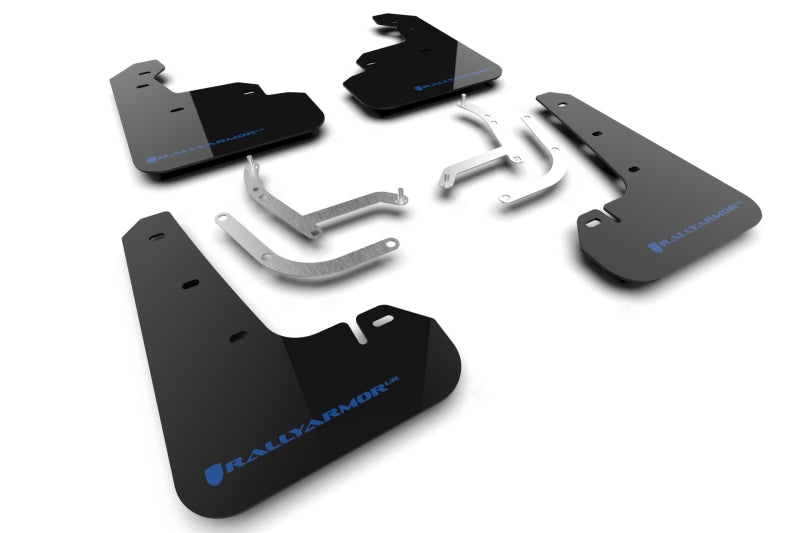 Rally Armor Black UR Mud Flap w/ Light Blue Logo - 2024-2026 Subaru Impreza