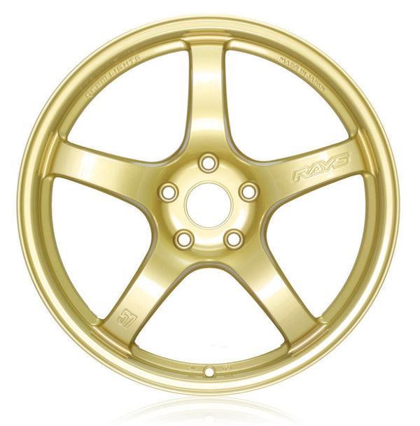 Gram Lights 57CR 17x9 +38 5x114.3 E8 Gold Wheel