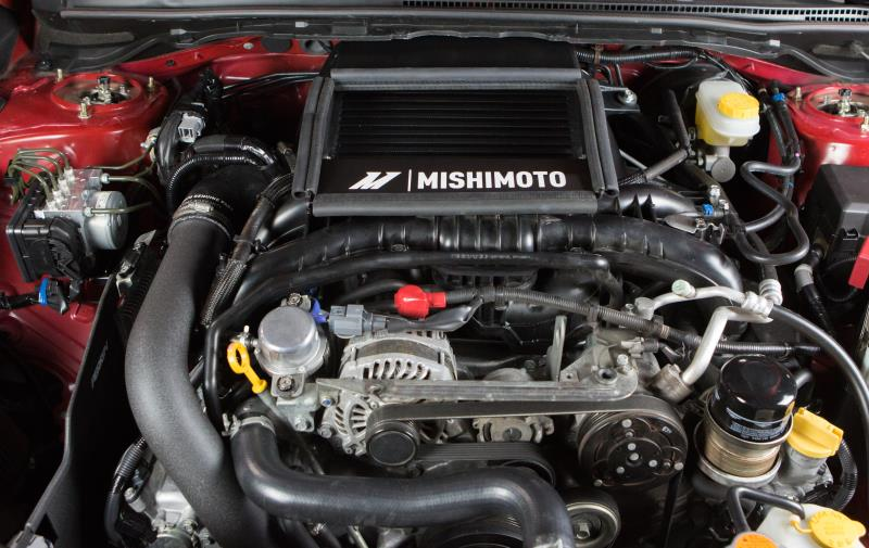 MISHIMOTO STREET PERFORMANCE TOP MOUNT INTERCOOLER SHROUD - 2015-2021 WRX
