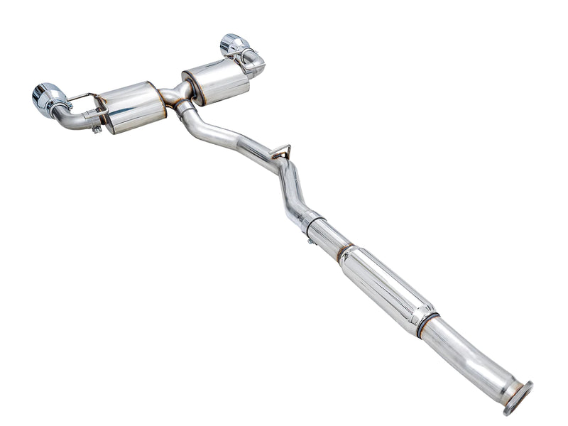 AWE Tuning Touring Exhaust System - CHROME SILVER TIPS - 2013-2021