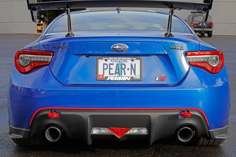 PERRIN REAR TOW HOOK KIT - RED - 2013-2020 & 2022-2026 BRZ, FR-S/86/GR86