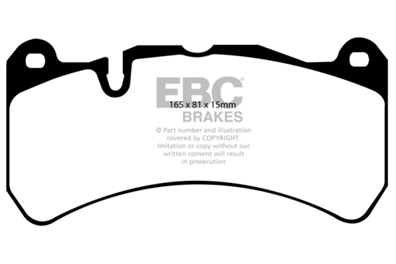 EBC Redstuff Front Brake Pads - 18-21 STI, 2024+ WRX TR/RS w/ Brembos