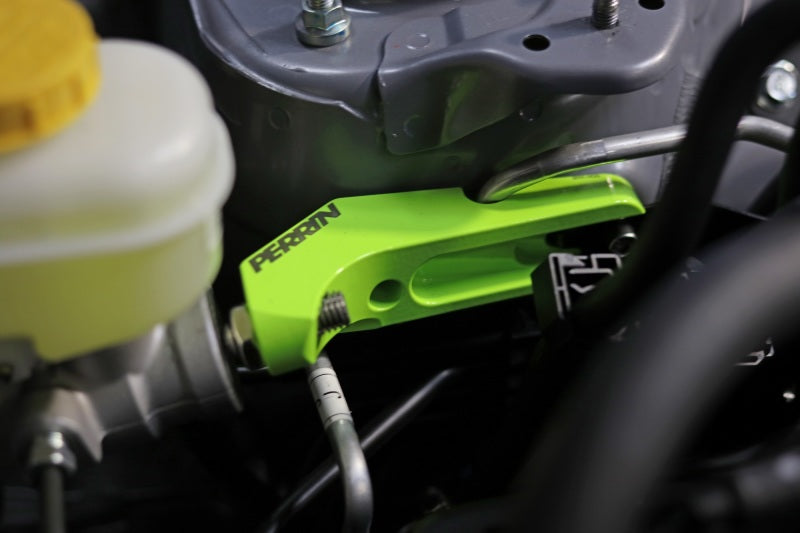 Perrin Master Cylinder Support - Neon Yellow - 13-21 BRZ, 22+ BRZ