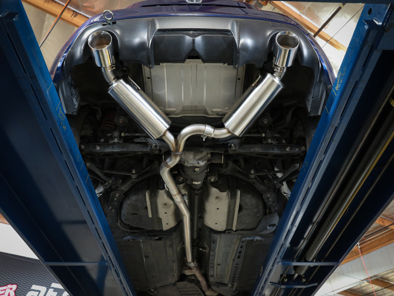 Takeda 2-1/2" 304 Stainless Steel Cat-Back Exhaust System -Burnt tips - 13-21 BRZ, 2022+ BRZ