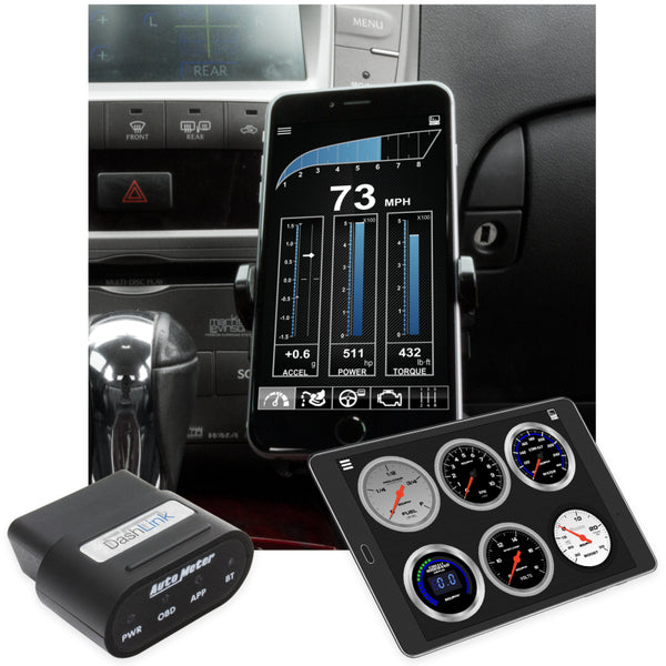 Autometer OBD-II Wireless Data Module Bluetooth DashLink for