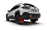 Rally Armor Red UR Mud Flap W/Black Logo - 2024 Subaru Crosstrek (Wilderness Only)