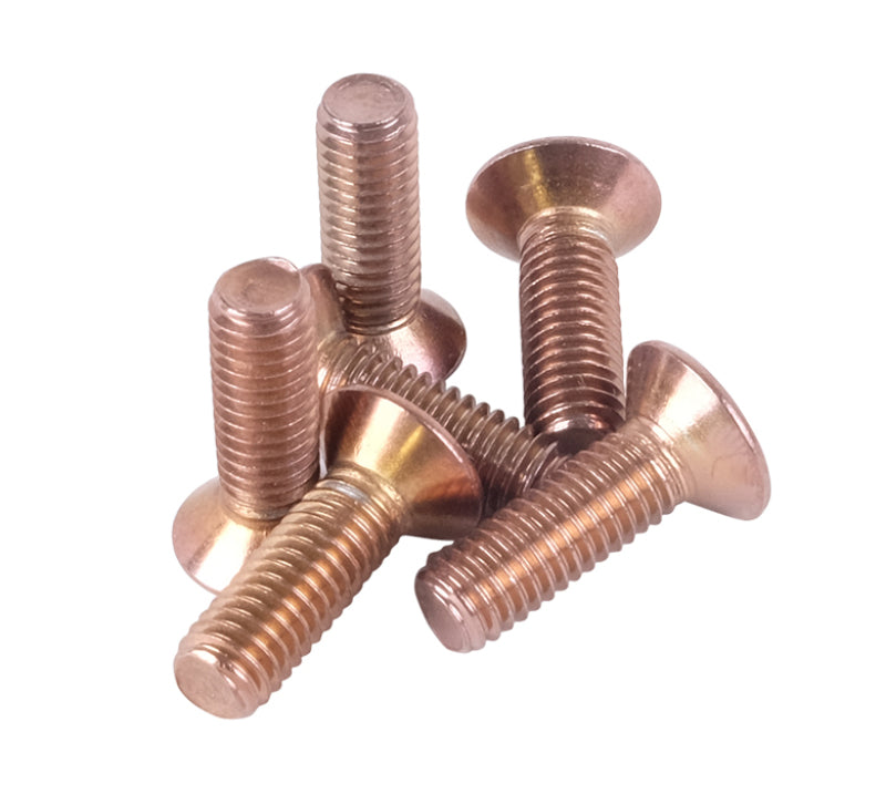 NRG Steering Wheel Screw Upgrade Kit (Conical) - Rose Gold