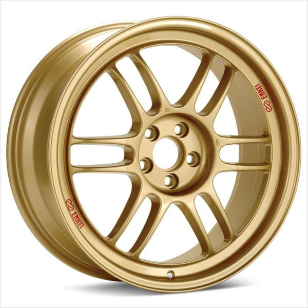 Enkei RPF1 18x9.5 5x114.3 38mm Offset 73mm Bore Gold Wheel