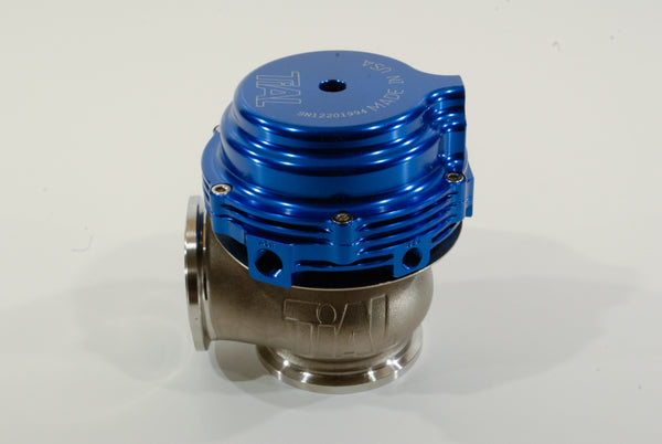 サル（同封NG） TiALSport MVR Wastegate 44mm (All Springs) w/V-Band Clamps - Blue - Un