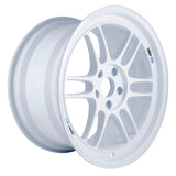 Enkei RPF1 18x9.5 5x114.3 38mm Offset 73mm Center Bore Vanquish White Wheel