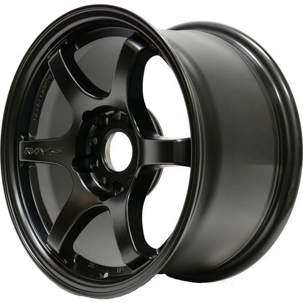 Gram Lights 57DR 18x9.5 +38 5-100 Semi Gloss Black Wheel