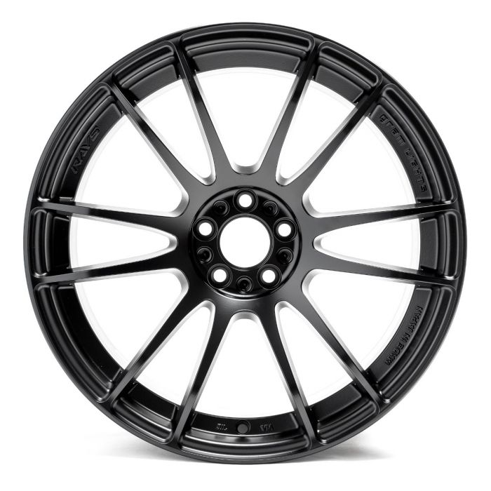 Gram Lights 57XTREME Spec-D 18x9.5 +38 5-100 Semi Gloss Black Wheel