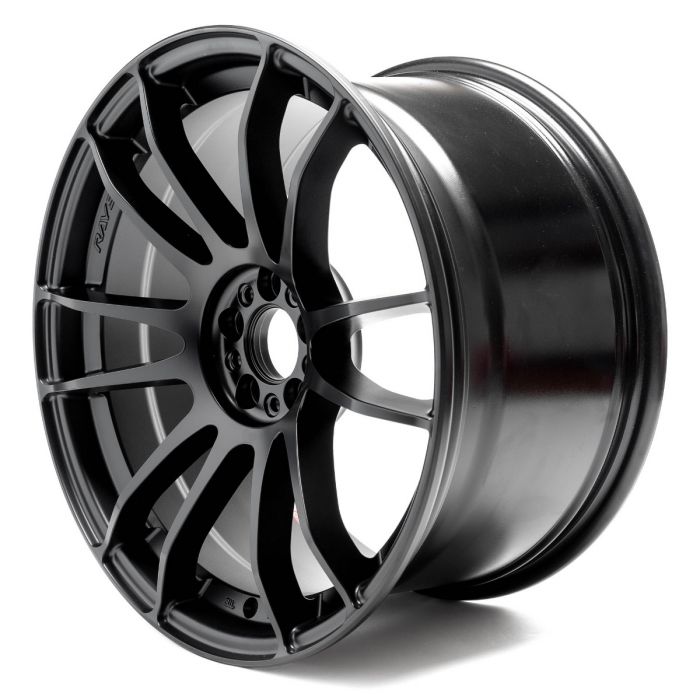 Gram Lights 57XTREME Spec-D 18x9.5 +38 5-100 Semi Gloss Black Wheel