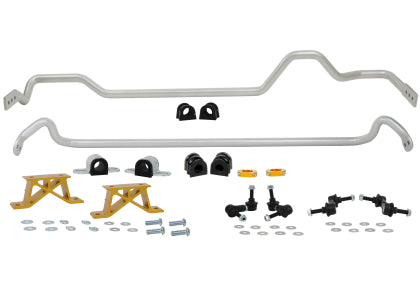 WHITELINE FRONT AND REAR ADJUSTABLE SWAY BAR KIT WITH LINKS - 24MM - 04-06 STI