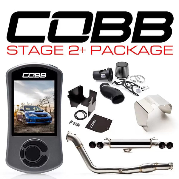 COBB Tuning Stage 2+ Power Package - Blue intake - 2008-2014 Subaru WRX STi Hatchback