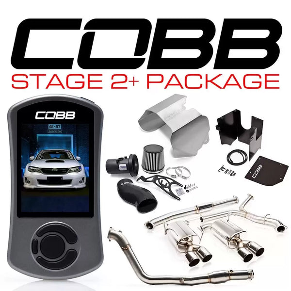 COBB Tuning Stage 2+ Power Package - Blue - 2011-2014 WRX Sedan