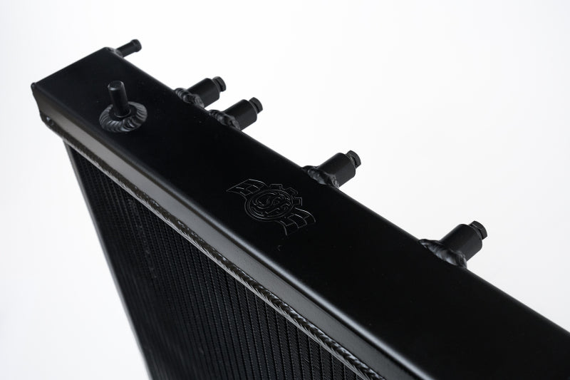 CSF ALUMINUM RADIATOR - BLACK - 02-07 WRX, 04-07 STI