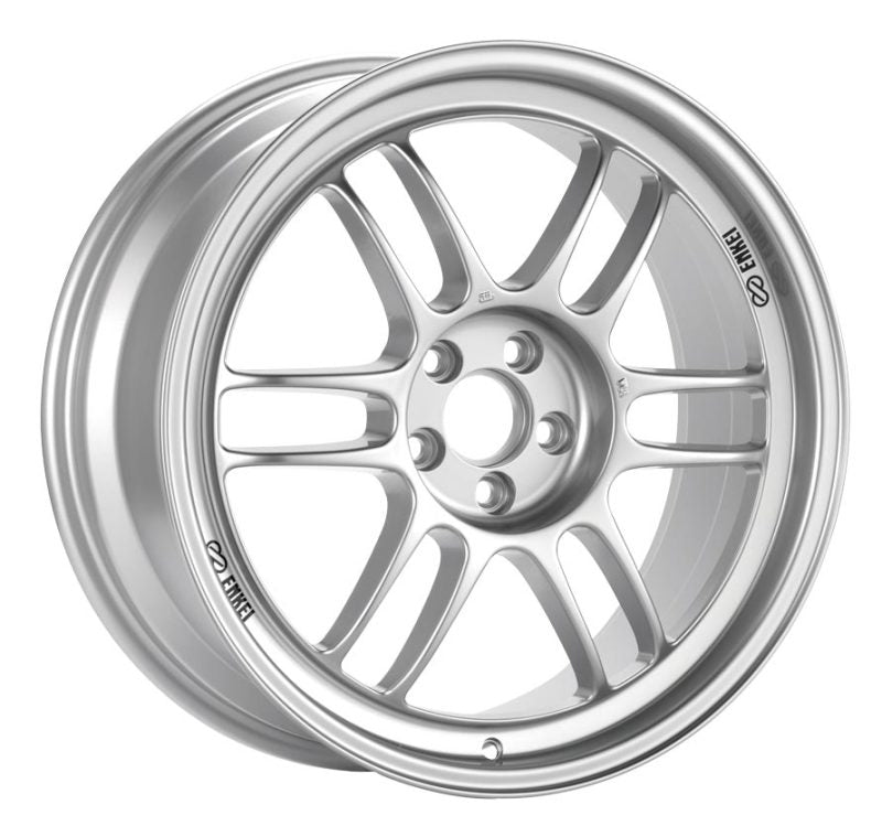 Enkei RPF1 17x8.5 5x114.3 30mm Offset 73mm Bore Silver Wheel