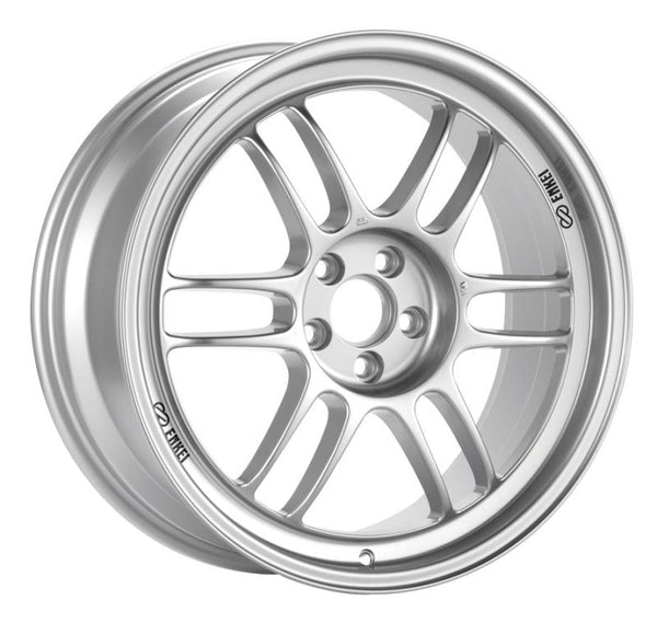 Enkei RPF1 18x7.5 5x114.3 48mm Offset 73mm Bore Silver Wheel