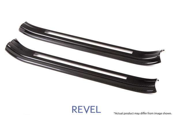 Revel GT Dry Carbon Left and Right Door Sill Cover - Subaru WRX / STI 2015 - 2021