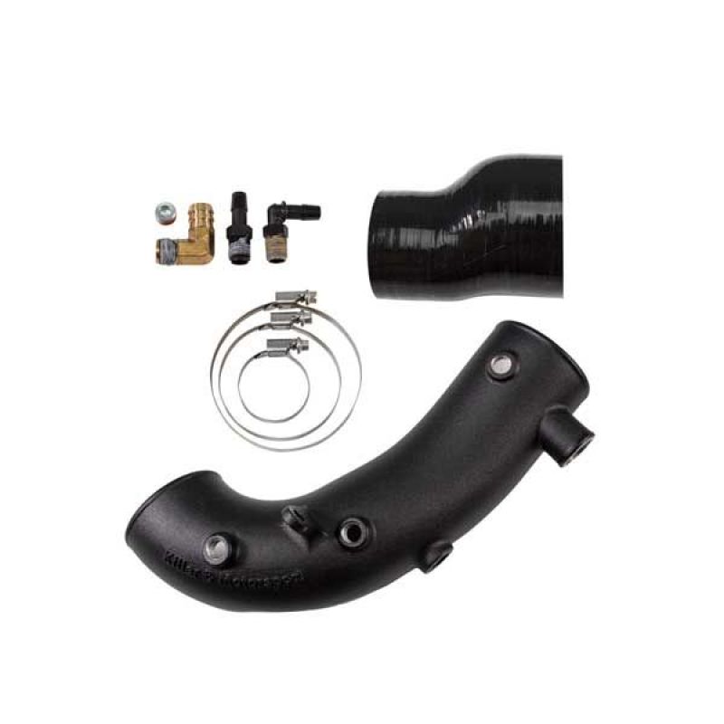 Killer B Motorsport Cast Aluminum Turbo Inlet - 84mm FP Turbo inlet - 04-21 STI, 02-07 WRX, 04-08 FXT