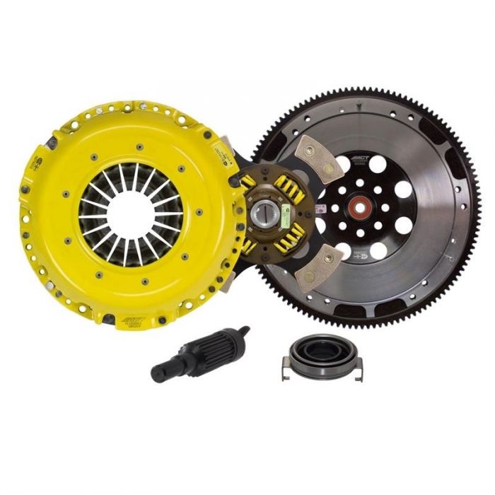 ACT HEAVY DUTY RACE SPRUNG 4-PUCK CLUTCH KIT WITH FLYWHEEL - 2006-2021 WRX, 2022+ WRX, 2005-2012 LGT, 2006-2008 FXT