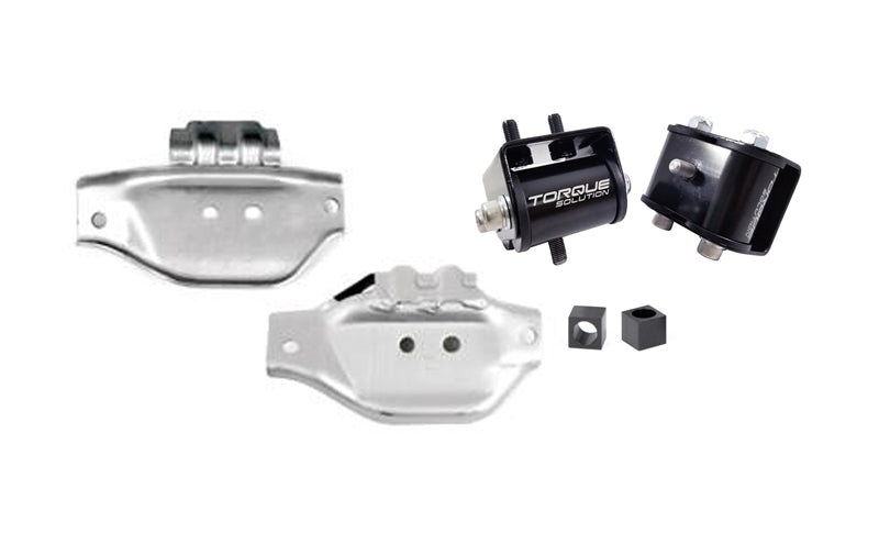 Torque Solution Billet Engine Mount Kit - 75A - 2015-2021 WRX, 2014-2018 Forester XT