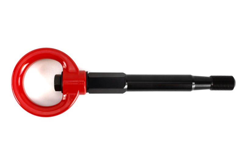 Perrin Tow Hook Kit (Rear) - Red - 8-14 Subaru WRX/STI Hatchback