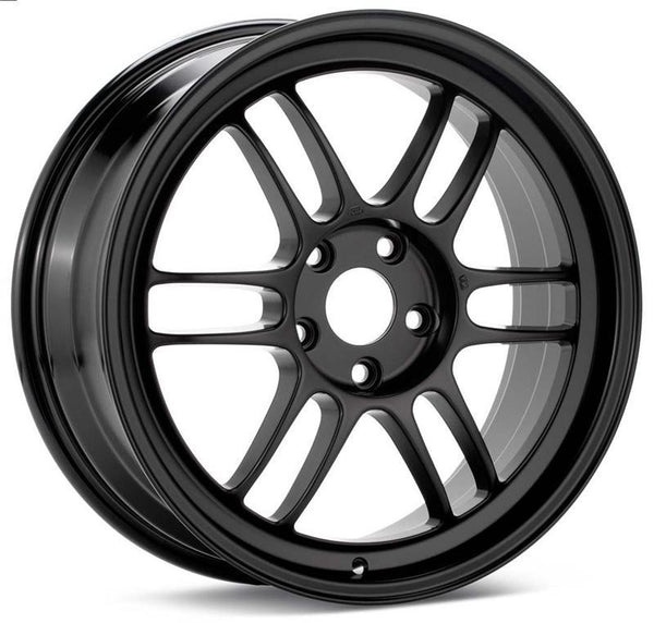 Enkei RPF1 18x9.5 5x100 38mm Offset Black Wheel - Tarmac Black Edition