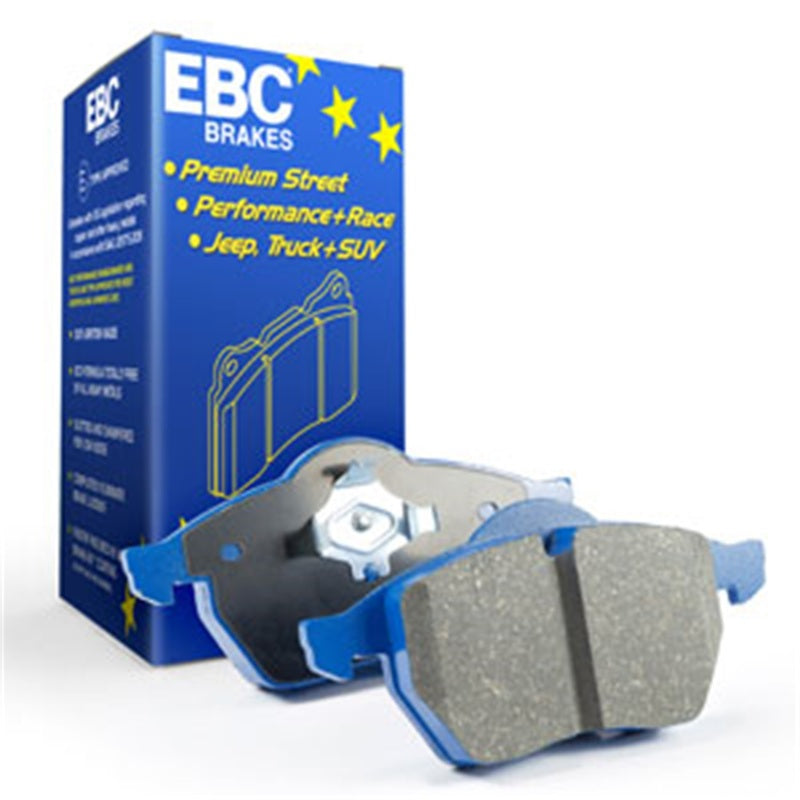 EBC Bluestuff Rear Brake Pads - 2022+ WRX MT w/ Manual E-brake, 13-21 BRZ, 2022+BRZ
