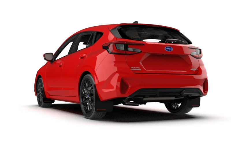 Rally Armor Black UR Mud Flap w/ Light Blue Logo - 2024-2026 Subaru Impreza