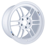 Enkei RPF1 18x9.5 5x114.3 38mm Offset 73mm Center Bore Vanquish White Wheel