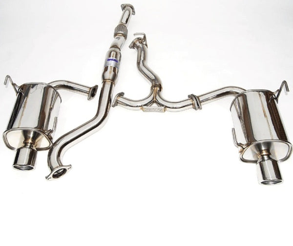 Invidia Q300 Cat-Back Exhaust W/ Rolled Stainless Steel Tips - 2014-2018 Subaru Forester XT