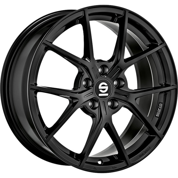 OZ SPARCO PODIO 18 X 8 +40 5 X 114.3 CB73.1 GLOSS BLACK