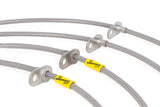 GoodRidge G-Stop Stainless Steel Brake Lines Kit - 08-14 STI