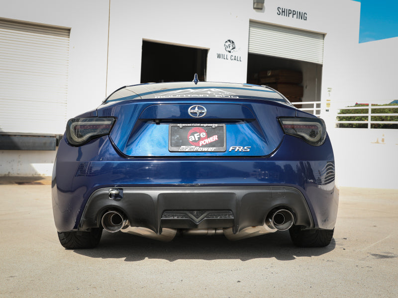 aFe Power Takeda 2.5 Inch Stainless Steel Cat Back Exhaust - 2013-2021 BRZ