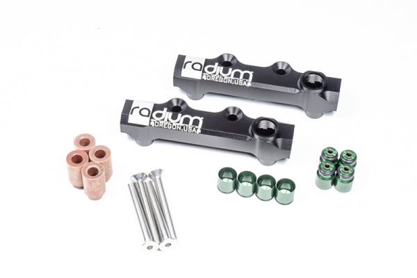 Radium Engineering Dual Port Injection Rails - 02-21 STI, 02-14 WRX, 06-13 FORESTER, 08-12 LEGACY