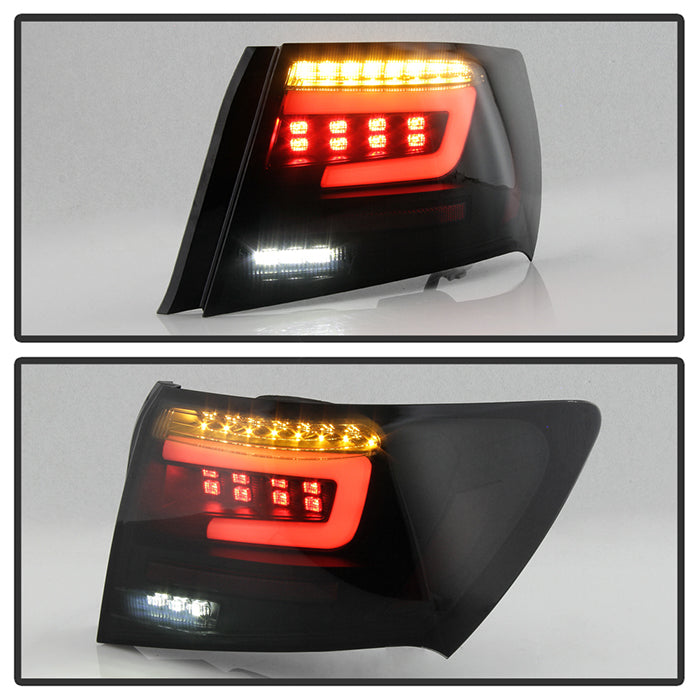 SPYDER V2 LED SEQUENTIAL TAIL LIGHTS - 08-14 WRX SEDAN, 11-14 STI SEDAN, 08-11 IMPREZA SEDAN