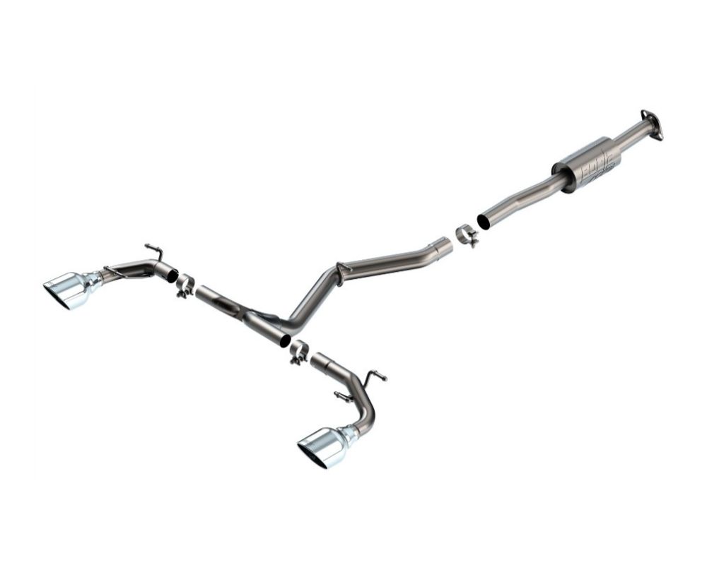 Borla Cat-Back Exhaust System ATAK w/ 5" Polish Chrome Tips - 2022+ BRZ