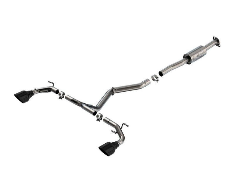 Borla Cat-Back Exhaust System ATAK w/ 5" Black Chrome Tips - 2022+ BRZ