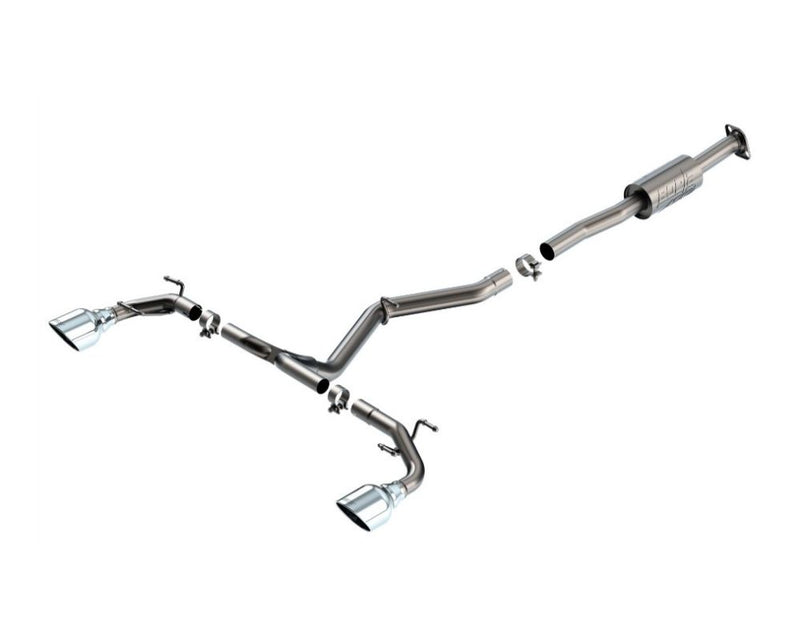 Borla Cat-Back Exhaust System ATAK w/ 5" Polish Chrome Tips - 2022+ BRZ