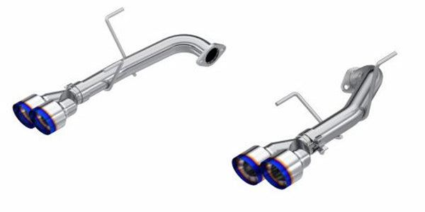 MBRP 2.5" Axle-BackDual Split Rear, T304 Stainless Steel, Quad BE Tips - 2022+ WRX