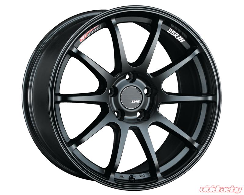 SSR GTV02 18x9.0 5x114.3 45mm Offset Flat Black Wheel