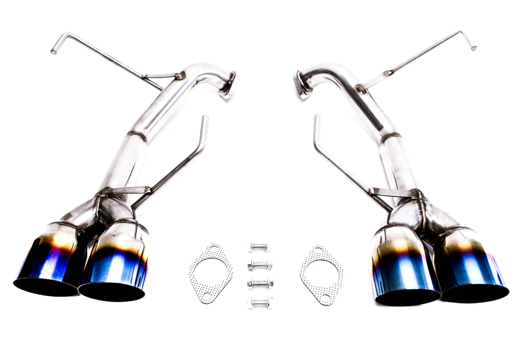 PLM Subaru Axle-Back Exhaust Muffler Deletes - 11-14 WRX/STI SEDAN